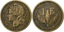 World Coins - Cameroon, Franc, 1925, Paris, Aluminum-Bronze, , Lecompte:7, KM:2