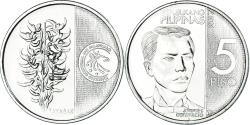 World Coins - Coin, Philippines, 5 Piso, 2017, Round, , Nickel plated steel, KM:302