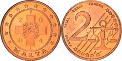 World Coins - Coin, Malta, Fantasy euro patterns, 2 Cents, 2004, Proof, , Copper