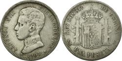 World Coins - Coin, Spain, Alfonso XIII, Peseta, 1903, Madrid, , Silver, KM:721