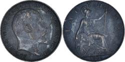World Coins - Coin, Great Britain, Farthing, 1908