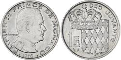 World Coins - Coin, Monaco, Rainier III, Franc, 1976, , Nickel, KM:140, Gadoury:MC