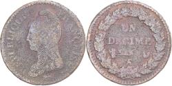 World Coins - Coin, France, Dupré, Decime, Paris, , Copper, Gadoury:187/187a