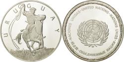 World Coins - France, Medal, Nations du Monde, Uruguay, Politics, Society, War,