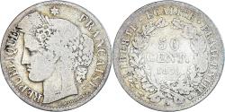 World Coins - Coin, France, Cérès, 50 Centimes, 1850, Paris, , Silver, KM:769.1