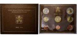 World Coins - Vatican, Benedict XVI, 1 Cent to 2 Euro, BU, 2011, Rome,