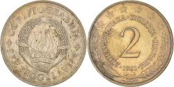 World Coins - Coin, Yugoslavia, 2 Dinara, 1981, , Copper-nickel