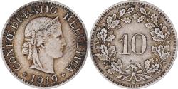 World Coins - Coin, Switzerland, 10 Rappen, 1919