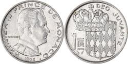 World Coins - Coin, Monaco, Rainier III, Franc, 1975, , Nickel, KM:140