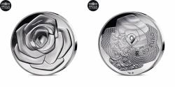 World Coins - France, 20 Euro, Excellence à la Française, 90 ans Lancôme - 1 Oz, 2025