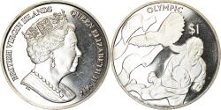 World Coins - Coin, BRITISH VIRGIN ISLANDS, Dollar, 2016, Franklin Mint, Discipline Olympique