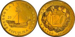 World Coins - Latvia, 20 Euro Cent, Essai, 2004, unofficial private coin, , Nordic gold