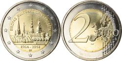 World Coins - Latvia, 2 Euro, Riga, 2014, Stuttgart, , Bi-Metallic, KM:157
