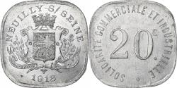 World Coins - France, Neuilly, 20 Centimes, 1918, , Aluminium, Elie:10.1