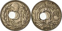 World Coins - Coin, France, Lindauer, 10 Centimes, 1929, Paris, Trou Décentré,