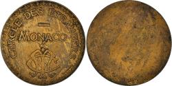 World Coins - Monaco, Token, Essai Uniface, Cercle des étrangers, , Bronze