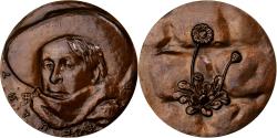 World Coins - France, Medal, Aristide Bruant, Bronze,