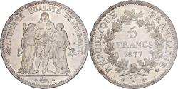 World Coins - France, 5 Francs, Hercule, 1877, Paris, Silver, , Gadoury:745a