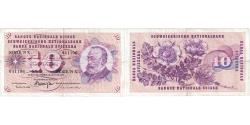 World Coins - Banknote, Switzerland, 10 Franken, 1972-01-24, EF(40-45)
