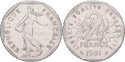 World Coins - France, 2 Francs, Semeuse, 1981, Paris, Nickel, , Gadoury:547, KM:942.1