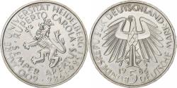 World Coins - GERMANY - FEDERAL REPUBLIC, 5 Mark, 1986, Munich, Copper-Nickel Clad Nickel