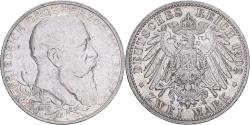 World Coins - Coin, German States, BADEN, Friedrich I, 2 Mark, 1902, Karlsruhe,
