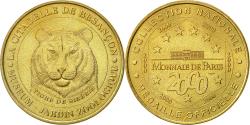 World Coins - France, Token, Touristic token, Besançon - zoo  - Le tigre, 2000, Monnaie de