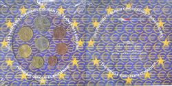 World Coins - France, Coffret 1c. à 2€, 2002, Monnaie de Paris, FDC,