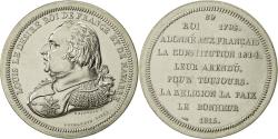 World Coins - France, Medal, Roi de France, Louis XVIII, History, , Nickel