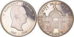 World Coins - France, Medal, Les Présidents de la République, Vincent Auriol,