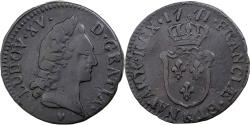 World Coins - France, Louis XV, 1/2 Sol d'Aix, 1771, Aix, Copper, , Gadoury:274