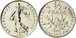 World Coins - Coin, France, Semeuse, 1/2 Franc, 1999, Paris, , Nickel, KM:931.1
