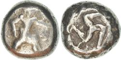 Ancient Coins - Coin, Pamphylia, Aspendos, Stater, 465-430 BC, , Silver