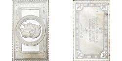 World Coins - France, Medal, Timbre, Napoléon III, Effigie Laurée, 5 Francs, 1982, Silver