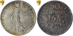 World Coins - France, 50 Centimes, Semeuse, 1898, Paris, Silver, PCGS, , Gadoury:420