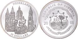World Coins - Coin, Liberia, 20 Dollars, 2001, Netherland, , Silver