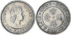 World Coins - Coin, Hong Kong, 50 Cents, 1965