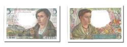 World Coins - Banknote, France, 5 Francs, 5 F 1943-1947 ''Berger'', 1943, 1943-07-22, UNC(63)