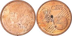 World Coins - Coin, France, 2 Euro Cent, 2014
