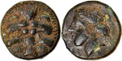 Ancient Coins - Coin, Bruttium, Rhegium, Bronze Æ, 351-280 BC, , Bronze, HN Italy:2534