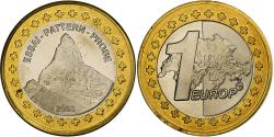 World Coins - Switzerland, Euro, Fantasy euro patterns, Essai-Trial, Proof, 2003, Bi-Metallic
