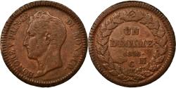 World Coins - Coin, Monaco, Honore V, Decime, 1838, Monaco, , Copper, KM:97.1