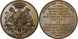 World Coins - France, Medal, Noces d’or d’Alfred, Baron Renoüard de Bussierre, 1875
