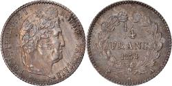 World Coins - Coin, France, Louis-Philippe, 1/4 Franc, 1838, Paris, , Silver
