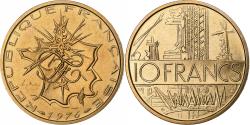 World Coins - France, 10 Francs, Mathieu, 1976, Paris, série FDC, Tranche B, Copper-nickel