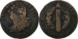 World Coins - France, 2 Sols, 1792 / AN 4, Lille, Métal de cloche, , Gadoury:25