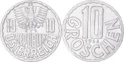 World Coins - Coin, Austria, 10 Groschen, 1966