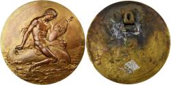 World Coins - France, Medal, Le Fabuleux destin du Dauphin, 1905, Bronze, Raoul Bénard, Fonte