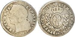 World Coins - Coin, France, Louis XV, 1/20 Écu au bandeau (6 sols), 6 Sols, 1/20 ECU, 1769