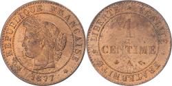 World Coins - Coin, France, Cérès, Centime, 1877, Paris, , Bronze, KM:826.1